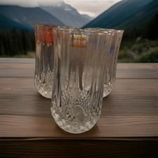 Cristal D'Arques Longchamp Diamond Cut Crystal Highball Tumblers Pair — listing 2