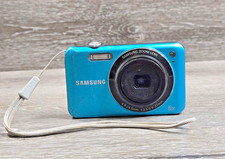 Samsung SL605 12.2MP Digital Camera, Red, with Battery & Charger