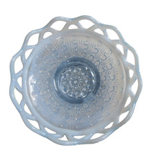 Vintage Clear Glass Open Lace Edge Plate — listing 6