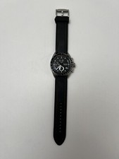 Fossil Decker Analogue Watch, Stainless Steel Bracelet, Black & Silver Dial — listing 4