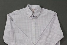 Brooks Brothers Madison Fit Non-Iron Glen Plaid Dress Shirt, Size 17.5-34 — listing 3