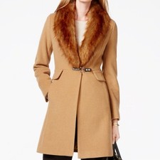 Ivanka Trump Faux Fur Vest with Fox Fur Collar, Size S — listing 4