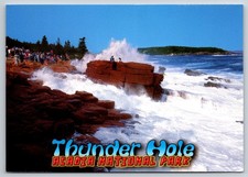 Maine Scenics Postcard - High Surf Along Ocean Drive, Acadia National Park (MS 1016) — listing 2