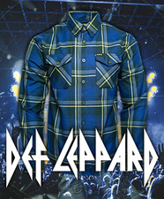 Dixxon Flannel Company Men's Snap-Button Flannel Shirt, Teal/Black/Orange Plaid, Size L, listing 6