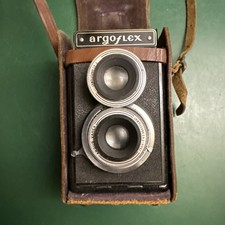 Argus Seventy-Five 75mm Box TLR-Style Camera with Leather Case — listing 3