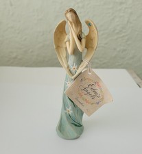 Giftcraft Eden's Angels 'Have Faith & Believe' Resin Angel with Praying Child Figurine — listing 5