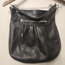 Roots Canada hobo Canada Brown Pebbled Leather Hobo Shoulder Bag — listing 2