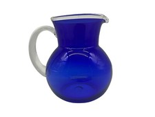 Cobalt Blue Depression-Style Glass Covered Butter Dish with Plaid/Criss-Cross Pattern — listing 2
