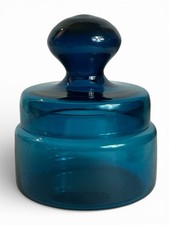Åhlén & Åkerlund / Swedish Art Glass Figural Cat Sculpture with Controlled Bubbles and Black-Grey Sommerso Core — listing 6