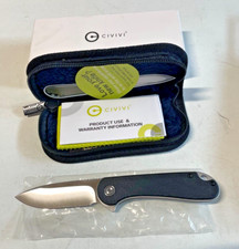 CIVIVI Elementum Slip Joint Folding Knife, Black G10 Handle, listing 2
