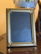 Intercraft Gold & Marbled Green Wood Picture Frame, 4x6 with Mat — listing 4