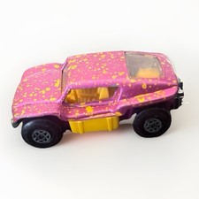 Matchbox Superfast No. 30 Beach Buggy Pink with Yellow Splatter — listing 5