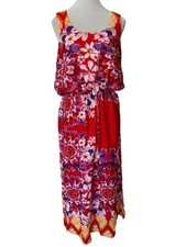 Shelby & Palmer Cobalt Blue Sleeveless Faux-Wrap Maxi Dress, Size 18W — listing 5