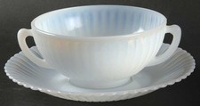 Macbeth-Evans Petalware Monax White Saucer (5.5 inch) — listing 2
