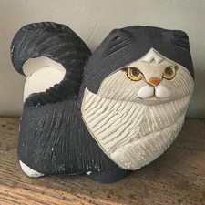 Artesania Rinconada Family of 3 Cats Ceramic Figurines (Papa, Mama, Baby) — listing 5