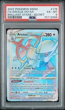 Pokémon Arceus VSTAR Rainbow Rare 176/172 Brilliant Stars, listing 5