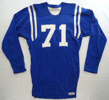 Vintage Sand-Knit #68 Football Jersey, Crimson/White, Size 50 Blank team jersey — listing 5