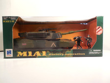 Vintage Battle Tank Battery-Operated Plastic Toy Tank in Box — listing 6