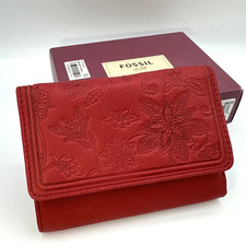 Fossil Men's Brown Leather Trifold Wallet — listing 5