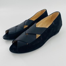 Amalfi by Rangoni Red Suede Twist-Knot Loafers, Made in Italy — listing 5