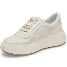 Dolce Vita Dolen Crochet Platform Sneaker, Women's Size 10, Cream/Sand — listing 3