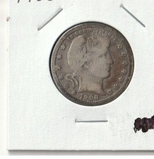 1908 Barber Silver Quarter Dollar — listing 6