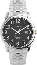 Timex Easy Reader Ladies Quartz Watch Silver Tone Expansion Band — listing 3