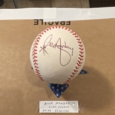 Rawlings Official National League Baseball (William D. White, President) with Ink Signature — listing 6
