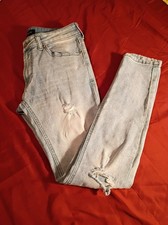 PacSun Distressed High-Rise Skinny Jeans, Medium Wash — listing 4