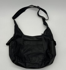 Tan Pebbled Leather Slouchy Hobo Shoulder Bag with Snakeskin Flap Accent
