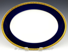 Rosenthal Bavaria Porcelain Oval Serving Platter with Blue Floral Border — listing 5