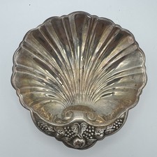W&S Blackinton Silverplate Scallop Shell Serving Dish with Shell Feet — listing 3