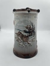 Gerold Porzellan Bavaria Fox Hunt Scene Porcelain Beer Stein/Mug with Gold Trim — listing 4