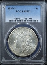 1887-S Morgan Silver Dollar — listing 2