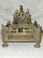 Antique Cast Brass Temple Bell with Ring-Style Suspension Loop — listing 3