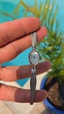 Vintage Hamilton Ladies' Cocktail Watch, Marquise Case with Diamond-Set Lugs, Gold-Filled — listing 2