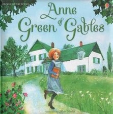 Anne of Green Gables Porcelain Collector Doll with Red Braids and Green Prairie Dress — listing 4