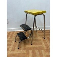 Mid-Century Modern Two-Tier Step End Table with Tapered Legs — listing 5