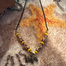 Silver-Tone Elephant Pendant Necklaces on Ball Chains (Pair) — listing 6