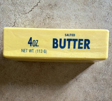 4 oz Stick of Salted Butter (Generic Packaging)