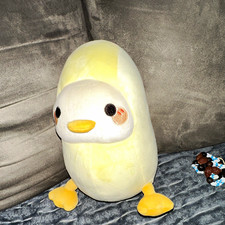 Squishmallows Yellow Chick Plush with Bow Tie and Corduroy Band, listing 4