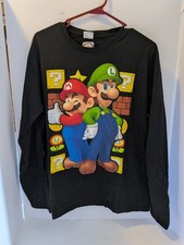 Nintendo Super Mario Boys Long Sleeve Graphic T-Shirt Blue — listing 6
