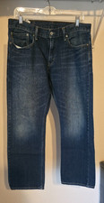 Levi's Premium Women's XL Straight Jeans, Light Wash, Size 24 — listing 6