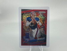 Panini Prizm Black Jim Kelly Orange Prizm Refractor /49, listing 3