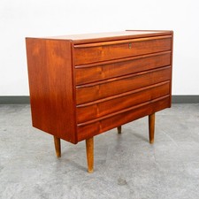 Mid-Century Modern Solid Teak 8-Drawer Double Dresser, Philadelphia, 1950s — listing 2