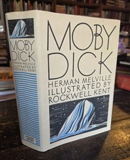 Moby-Dick, or The Whale by Herman Melville, Bobbs-Merrill Edition Illustrated by Joseph P. Ascherl (1980 Printing) — listing 5