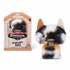 Fuggler Butt Ugly Pets Mr Buttons 9" Cream Plush Funny Ugly Monster