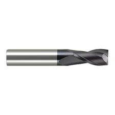 Melin Tool AMG-606-ZRN 3/16" Carbide End Mill, 2 Flute, ZrN Coated