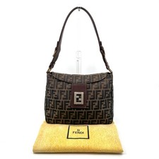 Fendi Zucca Mamma Baguette Shoulder Bag Brown Canvas — listing 4
