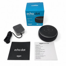 Amazon Echo Dot (3rd Generation) Smart Speaker with Alexa - Charcoal, Sealed — listing 4
